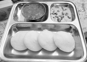 Idli(4pc) & Samber