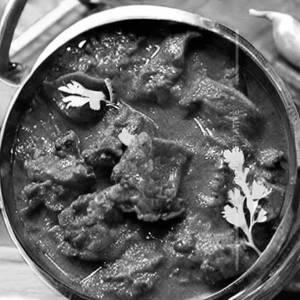 Knot mutton masala