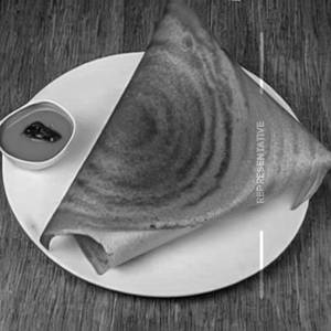 Cheese Rava Plain Dosa