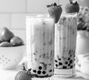 Strawberry Boba Tea