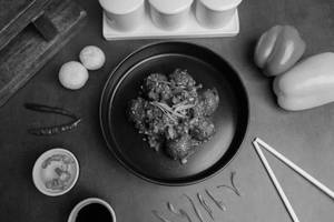 Veg Manchurian Dry