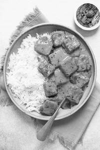 Paneer Tikka Masala With Rice