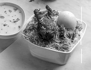 Chicken Biryani Half 