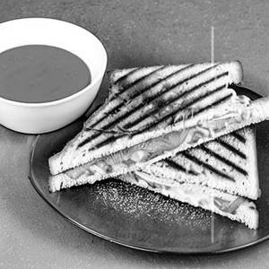 Garlic Cheese Grilled Sandwich