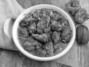Pepper chicken dry