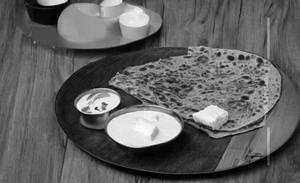 Aloo Paneer Lasan Cheese Da Paratha