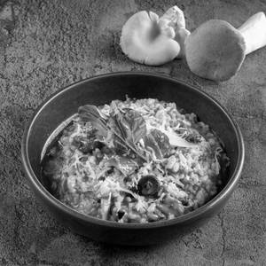 Risotto with Mushroom and Leeks