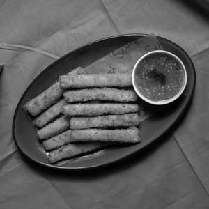 Zucchini Fritters (v)