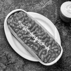 Baked beans on toast