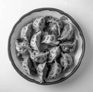 Mushroom Pan-fried Momos
