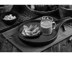 Ginger Tea + Peri Peri Wedges
