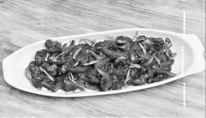 Chilli mushroom   [dry]