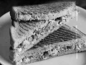Masala Cheese Toast Sandwich