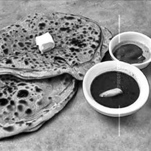 Alu Pyaz Paratha & Dahi