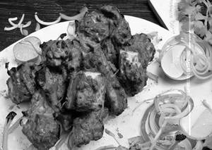Hariyali chicken tikka