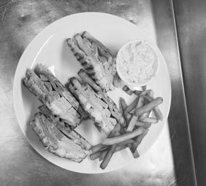 Mixed Meat Club Sandwich