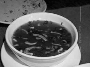 Mushroom pepper soup