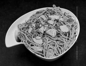 Chicken Butter Garlic Noodles( Non Spicy)