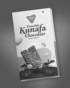Pistachio Kunafa Chocolate