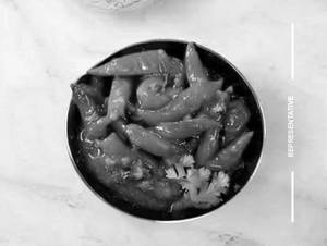 Chilli Baby Corn Gravy