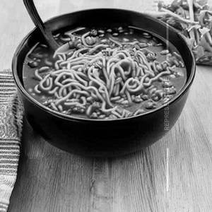 Veg Dan Dan Noodles Soup
