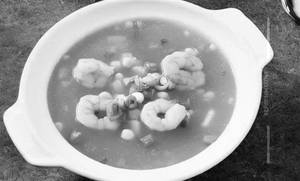 Prawns Sweet Corn Soup