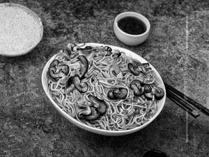 Mushroom Noodles