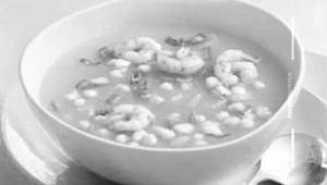 Prawns Sweet corn Soup
