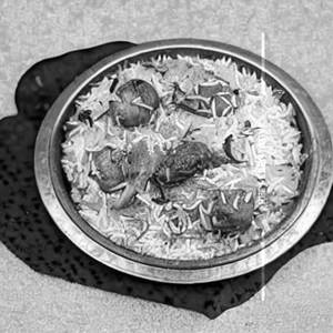 Mashroom Biryani