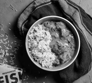 Chicken butter masala with jeera rice