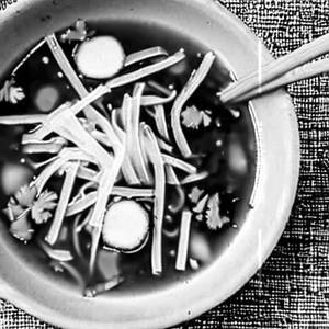 Veg Clear Noodles Soup