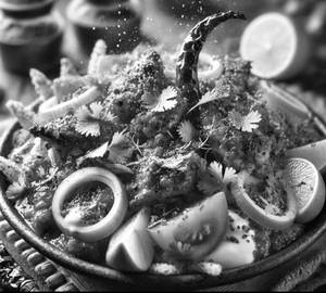 Spicy Tandoori Chicken Chaat