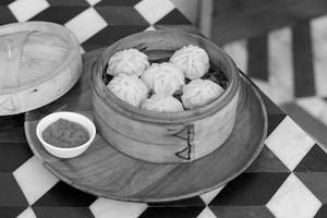 Herbed Chickensteamed Momo