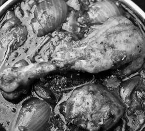 Chicken Do Pyaza with bone 5pcs 500ml 