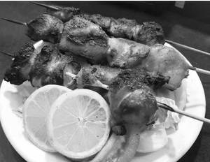 Sekuwa (chicken)