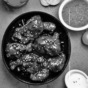 Dice Chicken In Black Pepper Sauce 