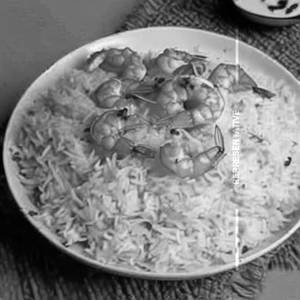 Prawn Double Cooked Rice