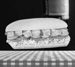 Paneer hot dog