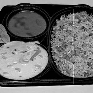 Schezwan egg fried rice