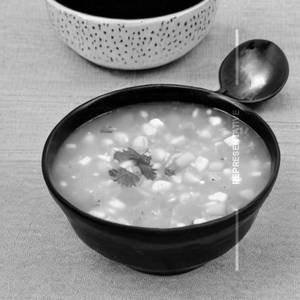 Sweet corn soup