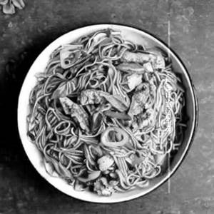 Mixed Chilly Basil Noodle (Chicken)