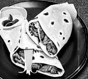 Crispy chicken wrap