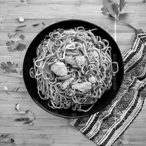 Chicken Burnt Garlic Noodles