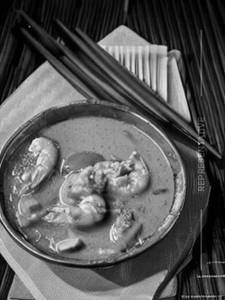 Prawn Green Curry 