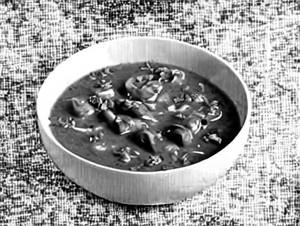 Mushroom manchurian gravy