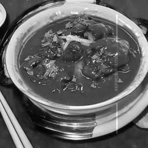 Mushroom In Hot Garlic Sauce Gravy