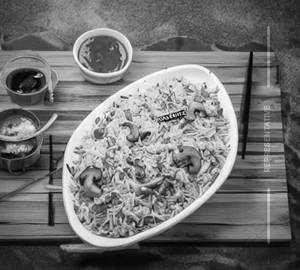 Mushroom Schezwan Fried Rice