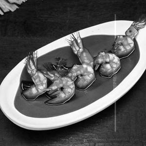 Prawns La Tse Chi Ting (Dry)
