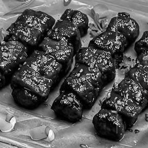 Beef Kidney Roll barbeque