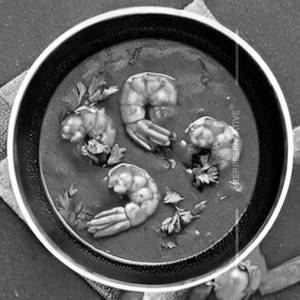 Three Spice Prawns Gravy